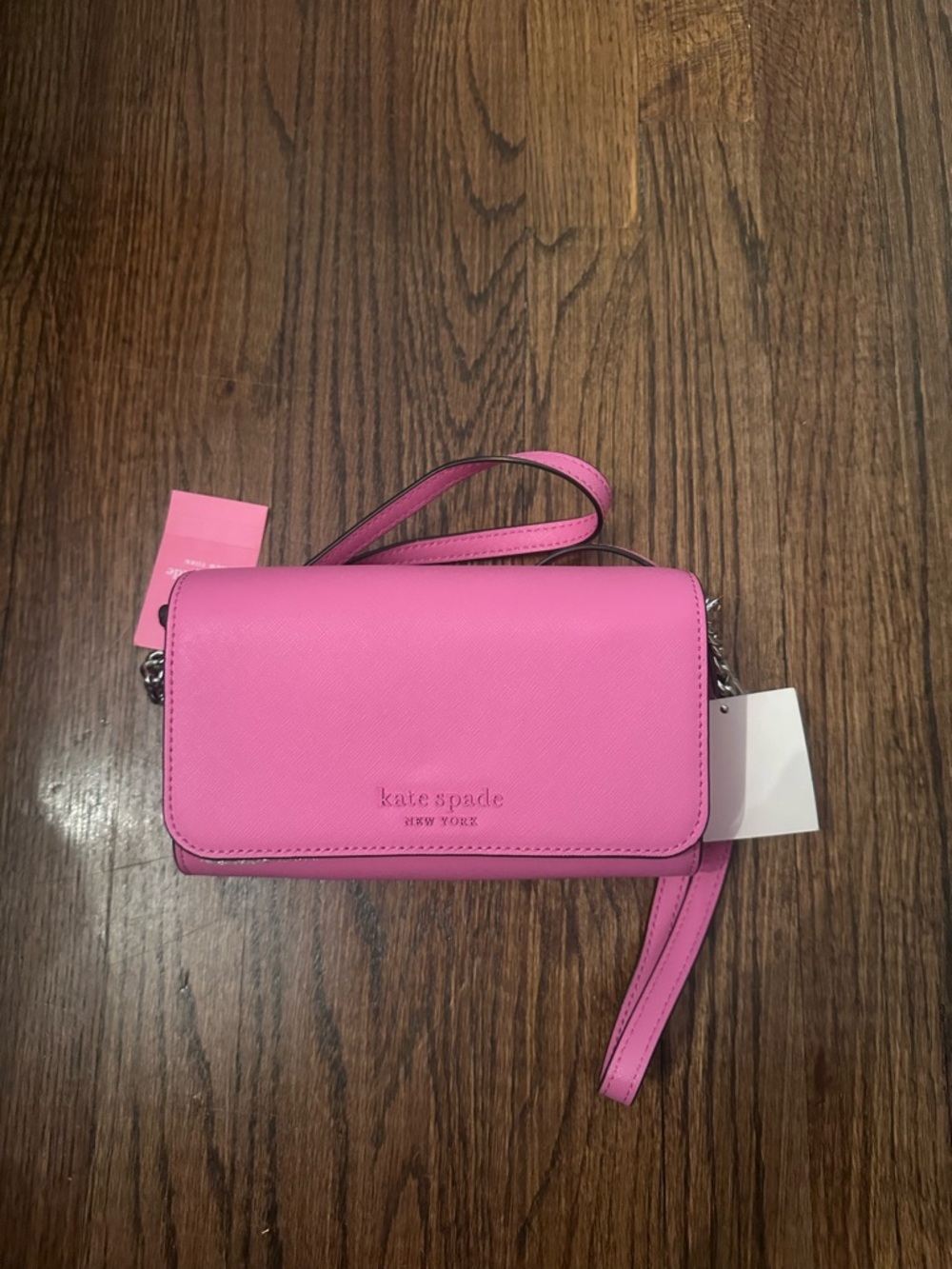 kate spade Bubblegum Pink Leather Crossbody